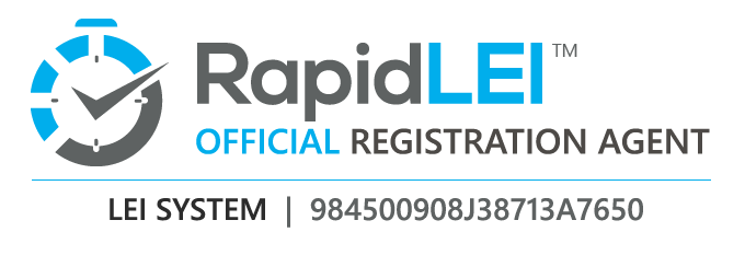 RapidLEI officiell registreringsagent - LEI System LEI-nummer: 984500908J38713A7650